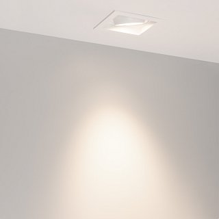 Светильник MS-VORTEX-BUILT-S117x117-20W Day4000 (WH-WH, 40 deg, 230V) (Arlight, IP20 Металл, 5 лет)