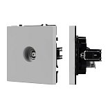 Механизм телевизионной розетки SCT-NOBE-MTV1-SFPL-IS (Arlight, Никель)