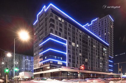 Подсветка фасадов