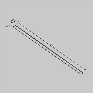 Декоративная накладка 1шт Exility белый