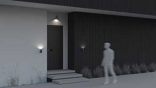 Настенный светильник (бра) Bowery GU10х1 50Вт IP 54