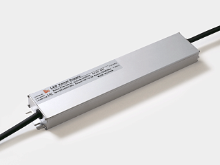 Ультратонкий блок питания для светодиодных лент в металлическом корпусе, IP67, 150W, 12V, XTW-150-12