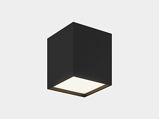 Светильник светодиодный потолочный накладной , серия GW, Черный, 10Вт, IP20, Нейтральный белый (4000К), GW-8601-10-BL-NW