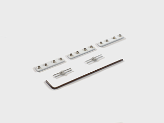 Коннектор прямой серии SY Белый SY-CN-I-WH