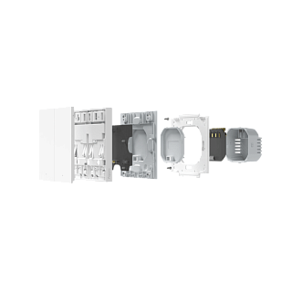 Умный настенный выключатель H1 EU (без нейтрали, 2 клавиши) | Aqara Smart Wall Switch H1 EU (No Neutral, Double Rocker)