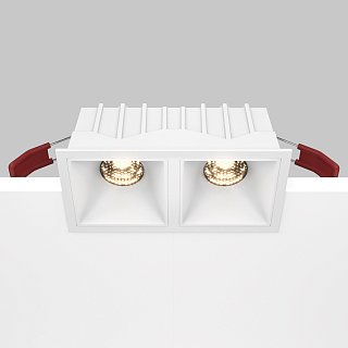 Встраиваемый светильник Alfa LED 3000K 2x10Вт 36°