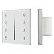 Панель SMART-P34-DIM-IN White (230V, 0-10V, Sens, 2.4G) (Arlight, IP20 Пластик, 5 лет)