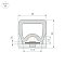 Силиконовый профиль WPH-FLEX-2020-TOP-S13-20m WHITE (Arlight, Силикон)