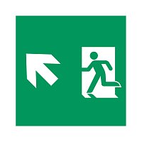 Пиктограмма EMGP-MARK-MA-LUP (Человек, Вверх-Влево) (Arlight, Пластик)