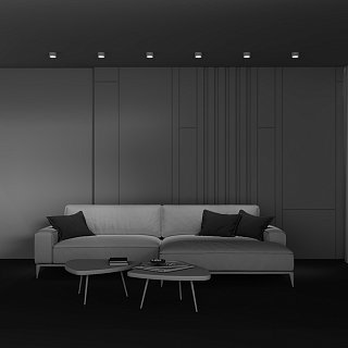 Потолочный светильник Conik gyps GX53 х 12Вт