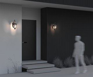 Настенный светильник (бра) Fleur E27х1 60Вт IP 44