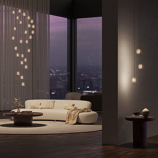 Подвесной светильник Sapphire 3000К 140Вт