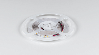 Светодиодная лента LUX, 2835, 98 LED/м, 10 Вт/м, 24В, IP33, Теплый белый (3000K), DSG298-24-WW3-33