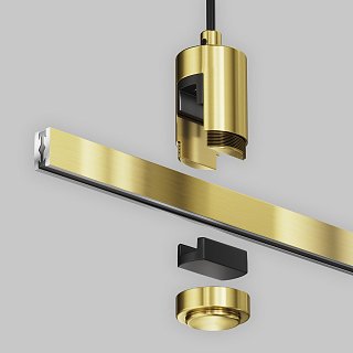 Подвес тросовый Hang с вводом питания Flarity латунь