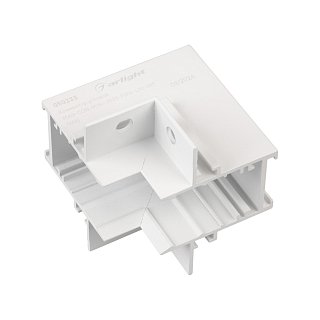 Коннектор угловой MAG-CON-MINI-2538-FDW-L90-INT (WH) (Arlight, IP20 Металл, 5 лет)