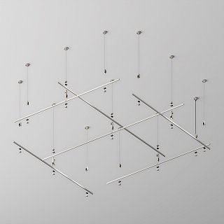 Шинопровод 2 м Flarity платина