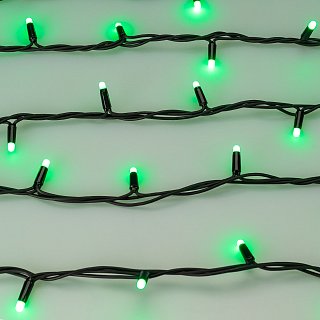 Светодиодная гирлянда ARD-STRING-PRO-10000-BLACK-100LED-MILK-LIVE RGB-DMX (24V, 10W) (Ardecoled, IP65)