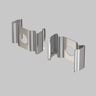 Комплект креплений (для профиля 22×06) 10 шт., ALM004MT