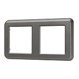 Рамка пластиковая FRM-VERSA-PL-2-GR (Arlight, -)