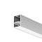 Алюминиевый профиль накладной-подвесной 50х70 (Серебро, 2 м), ALM-5070-S-2M