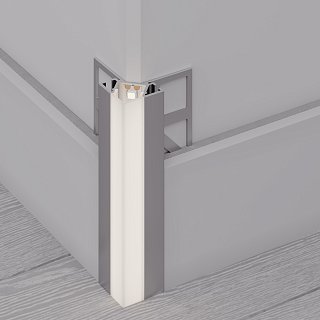 Профиль ARH-DECORE-S12-EXT-2000 ANOD внешний (Arlight, Алюминий)