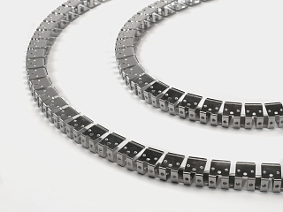 Гибкий крепёж 5 м для неоновой ленты 12×20 мм MNT-1220-FLEX