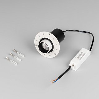 Светильник SP-NUANCE-TRIMLESS-PULL-R35-7W Warm3000 (WH, 36 deg, 230V) (Arlight, IP40 Металл, 5 лет)