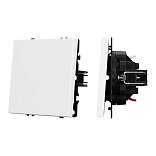 Механизм выключателя одноклавишный непроходной SWT-NOBE-MK01-SFPL-WH (230V, 10A) (Arlight, -)