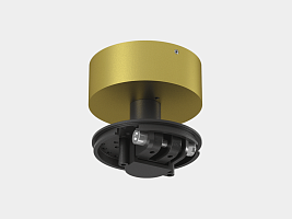 Крепление сменное М3 для светильников VILLY, поворотное накладное, цвет Золото, VL-M3-GD