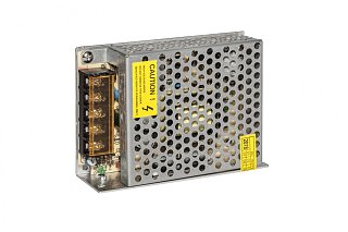 Блок питания интерьерный ELF, 12В, 60Вт, компактный металлический перфорированный корпус - G