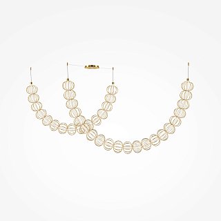 Подвесной светильник Golden Cage 3000К 107Вт