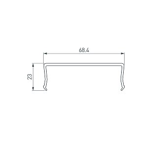 Экран SL-W68-2500 OPAL (Arlight, Пластик)
