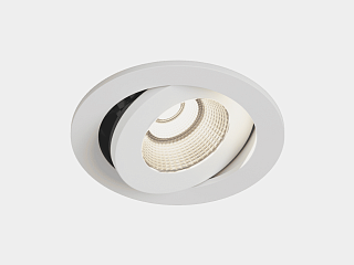 Светильник светодиодный потолочный встраиваемый наклонный, серия FA, Белый, 7,5Вт, IP54, Нейтральный белый (4000К), FA-NIA-179612EA-WH-NW