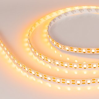 Светодиодная лента RT 2-5000 12V Cx1 Yellow 2x (5060, 360 LED, LUX) (Arlight, 15.6 Вт/м, IP20)
