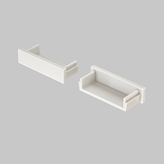 Комплект заглушек (для профиля 24×06) 10 шт., ALM002EC