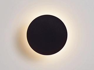 Бра декоративное , Черный, 7Вт, 3000K, IP20, ML-R200-BL-WW