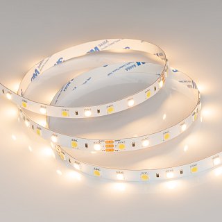 Светодиодная лента RT 6-5000 24V White-MIX 2x (5060, 60 LED/m, LUX) (Arlight, Изменяемая ЦТ)