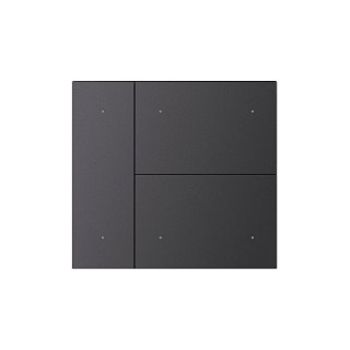 INTELLIGENT ARLIGHT Накладка панели KNX-23-3G-SUF Dark Grey (Backlight) (IARL, IP20 Металл, 2 года)
