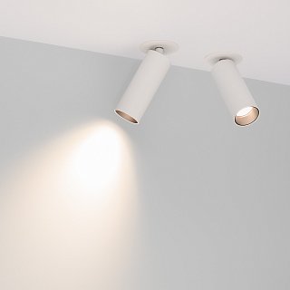 Светильник SP-NUANCE-BUILT-FLAP-R35-7W Warm3000 (WH, 36 deg, 230V) (Arlight, IP40 Металл, 5 лет)