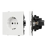 Механизм электрической розетки SCT-TENDO-MEU1-SFPL-WH (230V, 16A) (Arlight, -)