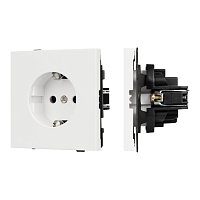 Механизм электрической розетки SCT-TENDO-MEU1-SFPL-WH (230V, 16A) (Arlight, -)