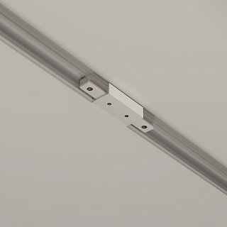 Прямой коннектор питания с вводом питания Unity белый