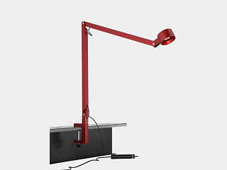 Светильник настольный JY T-049, красный, T-0499B-RD-WW