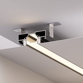 Профиль STRETCH-20-CEIL-D-CENTER-2000 BLACK (Arlight, Алюминий)