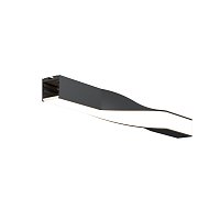 Радиусный профиль 35x35 Twist левый черный