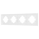 Рамка пластиковая FRM-TENDO-PL-4-WH (Arlight, -)