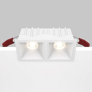 Встраиваемый светильник Alfa LED 3000K 2x10Вт 36°