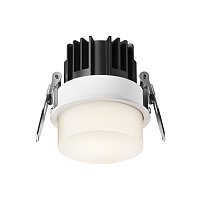 Встраиваемый светильник Nude 4000K 12Вт 180° IP 20