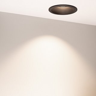 Светильник MS-ALORA-BUILT-R140-12W Day4000-MIX (BK, 60 deg, TRIAC) (Arlight, IP54 Пластик, 3 года)