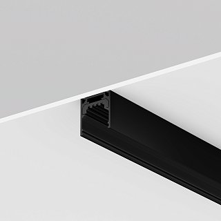 Профиль 2м Exility IP накладной черный